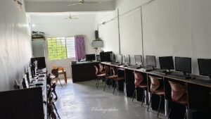 Computer Lab in shriram institute of nursing paniv